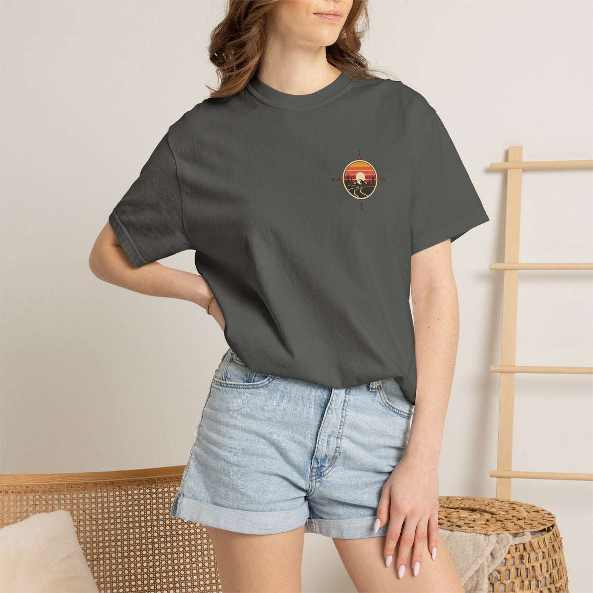 Van Life Sunset Camper Van Tee