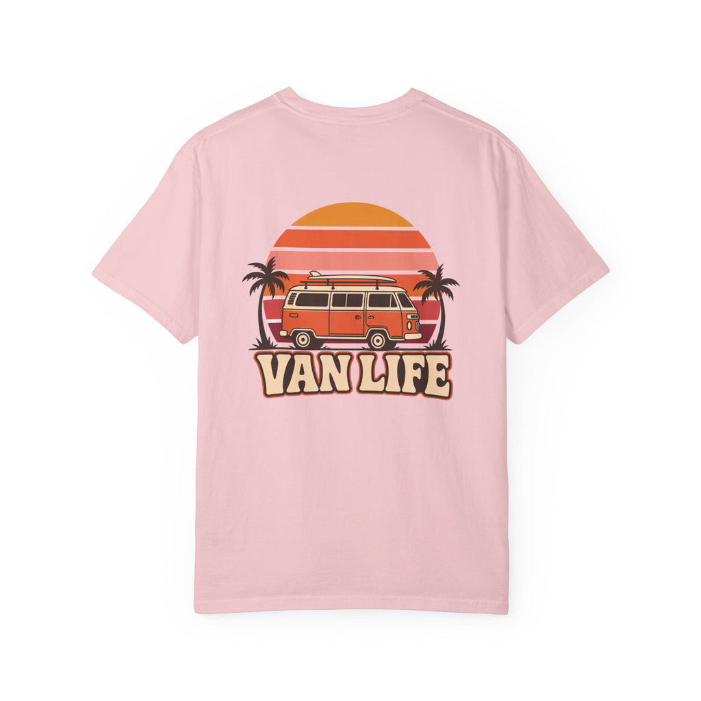 Van Life Sunset Camper Van Tee