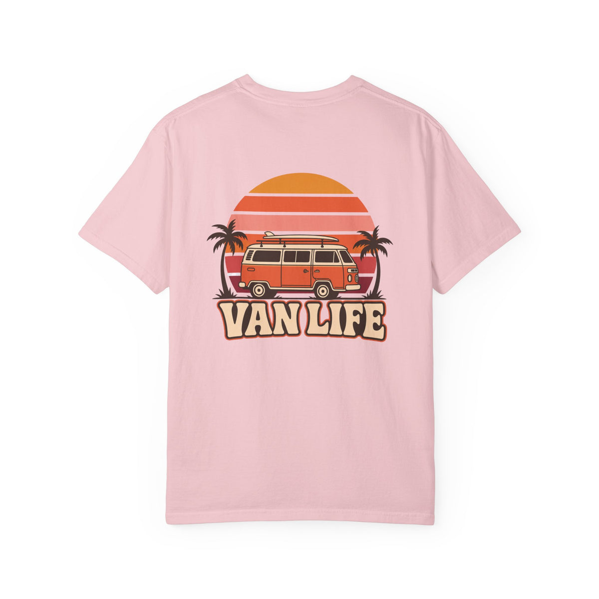 Van Life Sunset Camper Van Tee