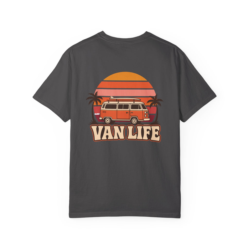 Van Life Sunset Camper Van Tee