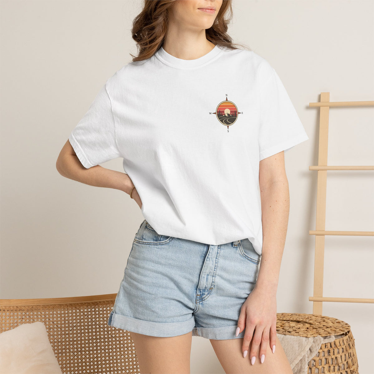 Van Life Sunset Camper Van Tee