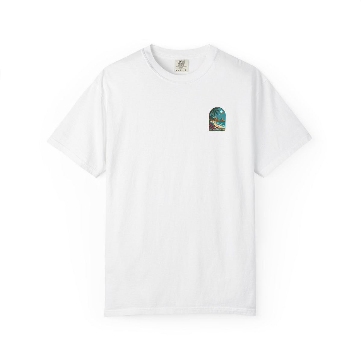 Mexican Beach Vintage Travel Poster Tee