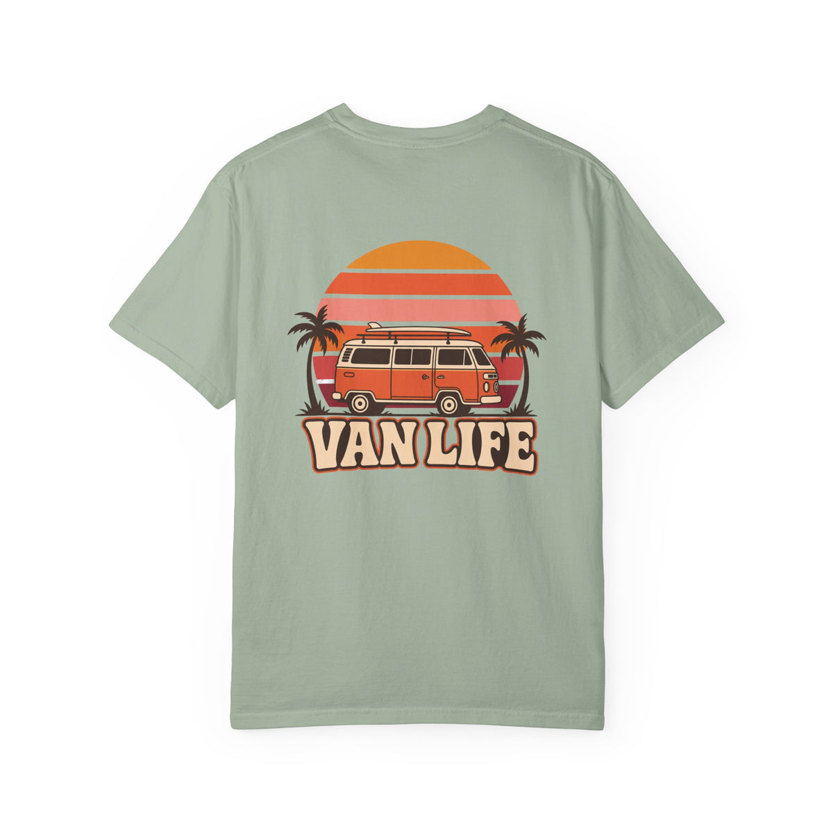 Van Life Sunset Camper Van Tee