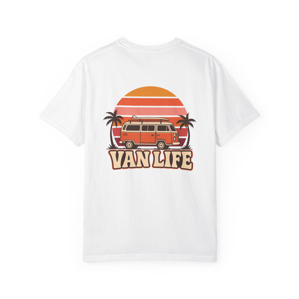 Van Life Sunset Camper Van Tee