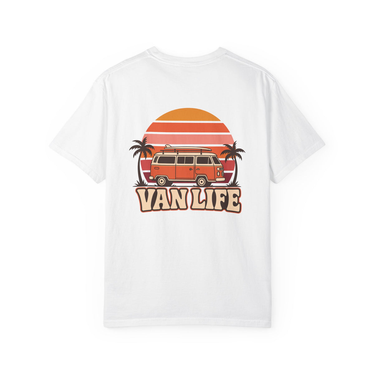 Van Life Sunset Camper Van Tee