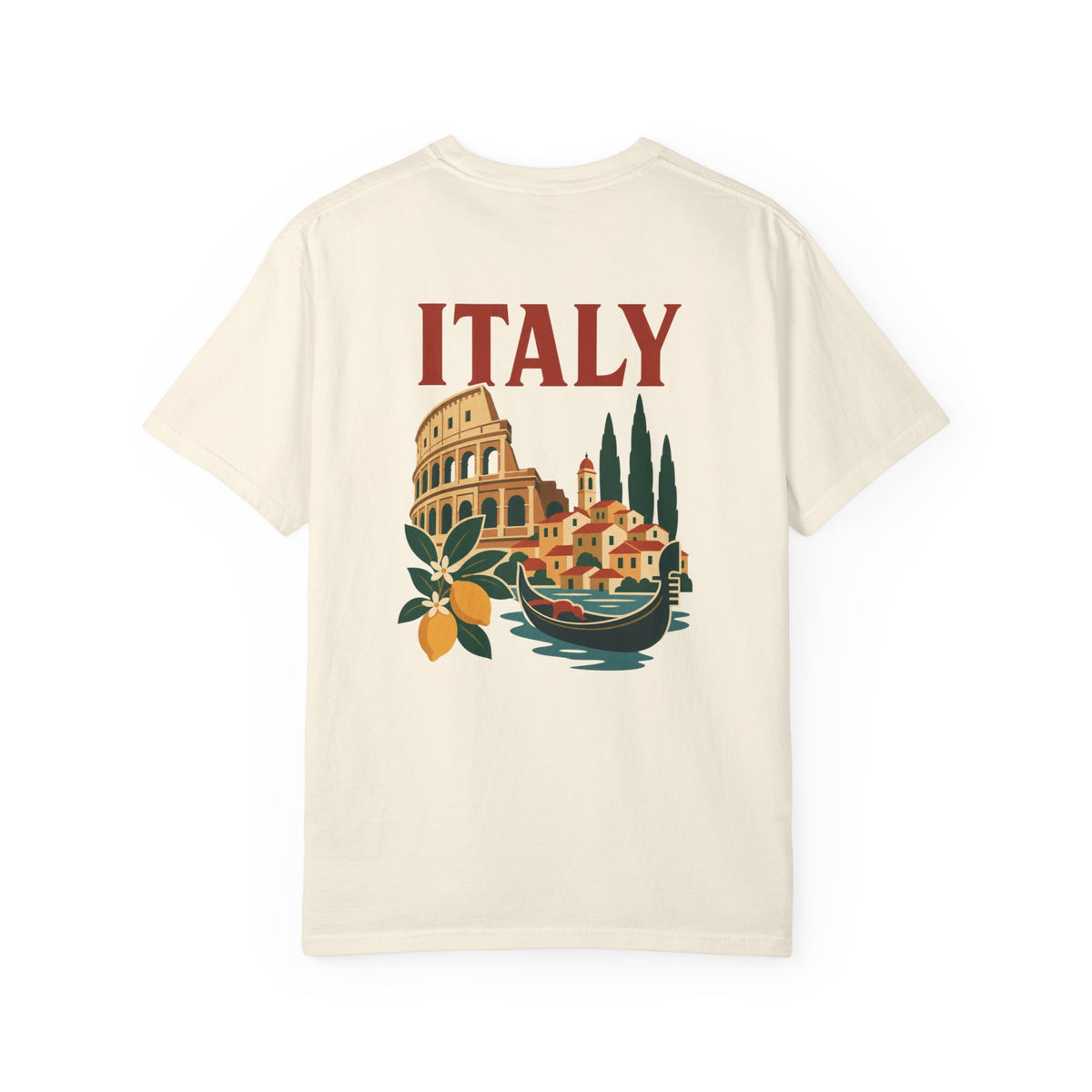Italy Vintage Travel Poster Tee