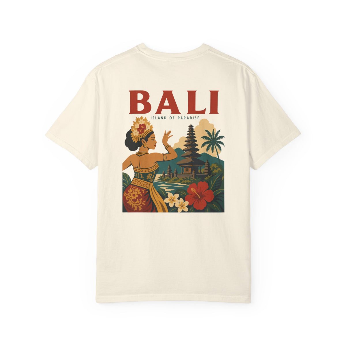 Bali Vintage Travel Poster Tee