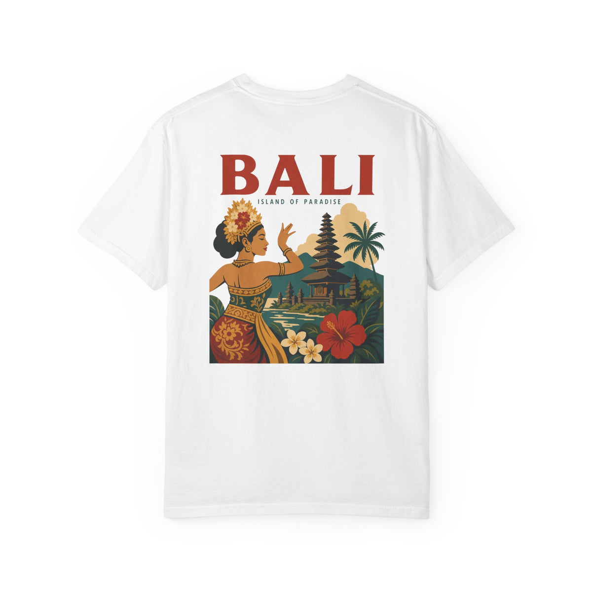 Bali Vintage Travel Poster Tee