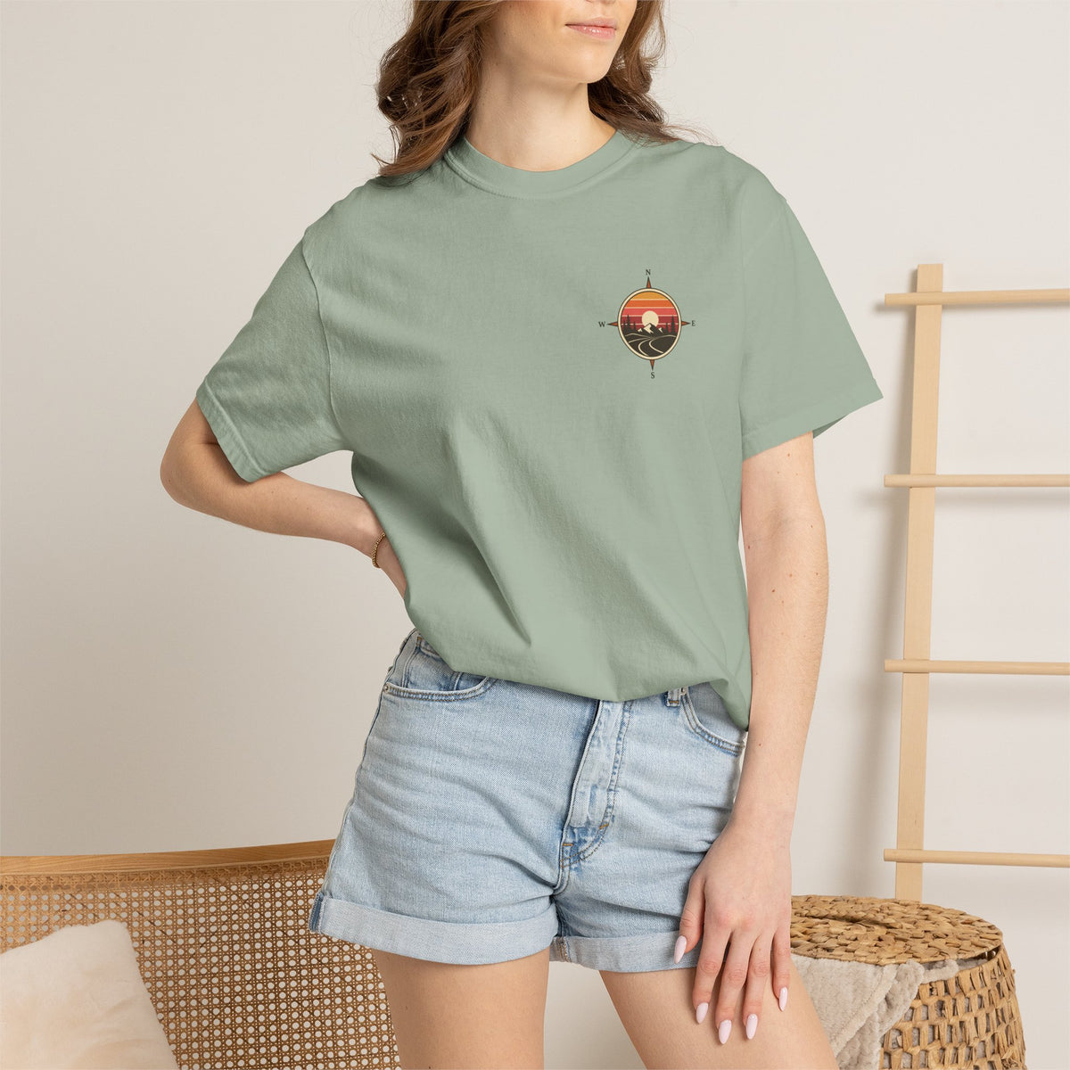 Van Life Sunset Camper Van Tee