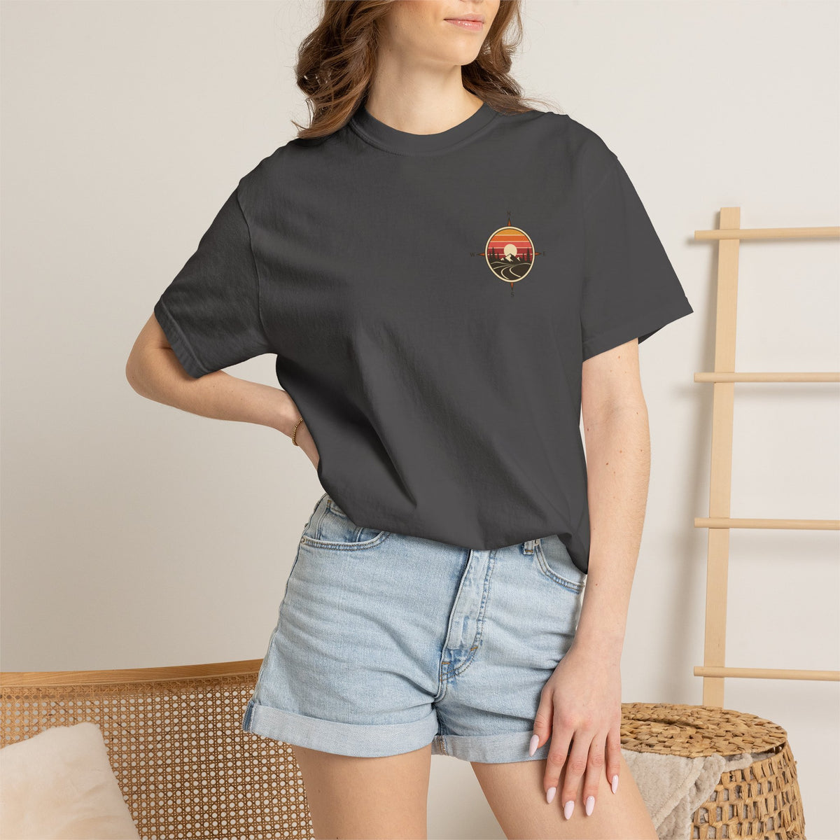 Van Life Sunset Camper Van Tee