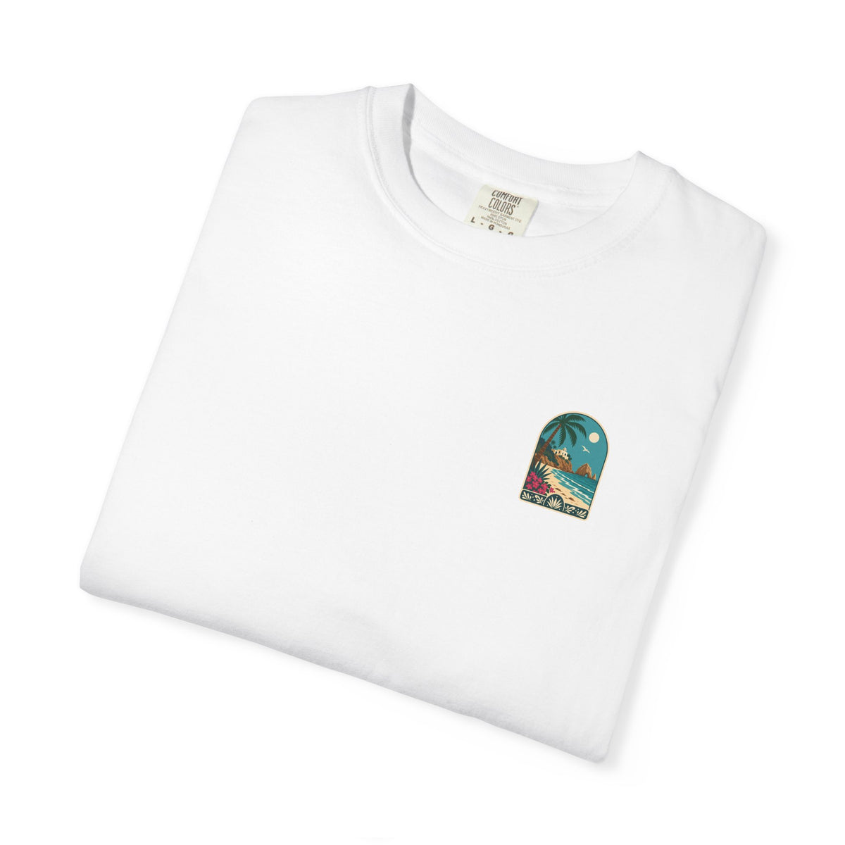 Mexican Beach Vintage Travel Poster Tee