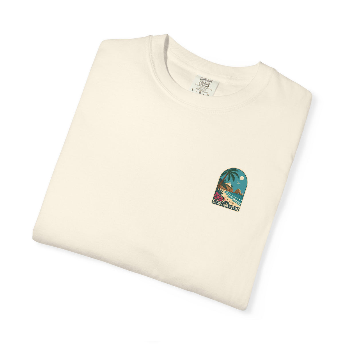 Mexican Beach Vintage Travel Poster Tee